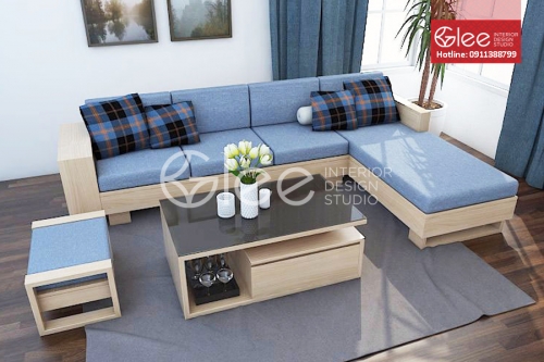 Bàn ghế sofa phòng khách - GSG30