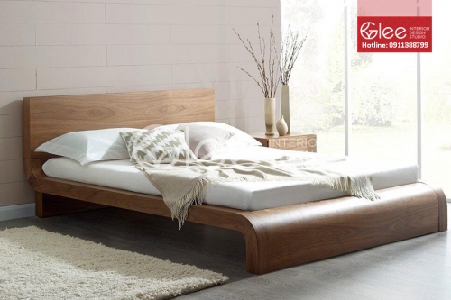 Giường ngủ đẹp gỗ tự nhiên cao cấp sang trọng