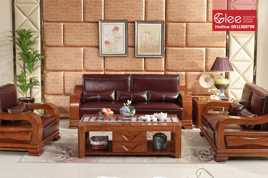 sofa go duoc thiet ke cach tan, sofa gỗ được thiết kế cách tân